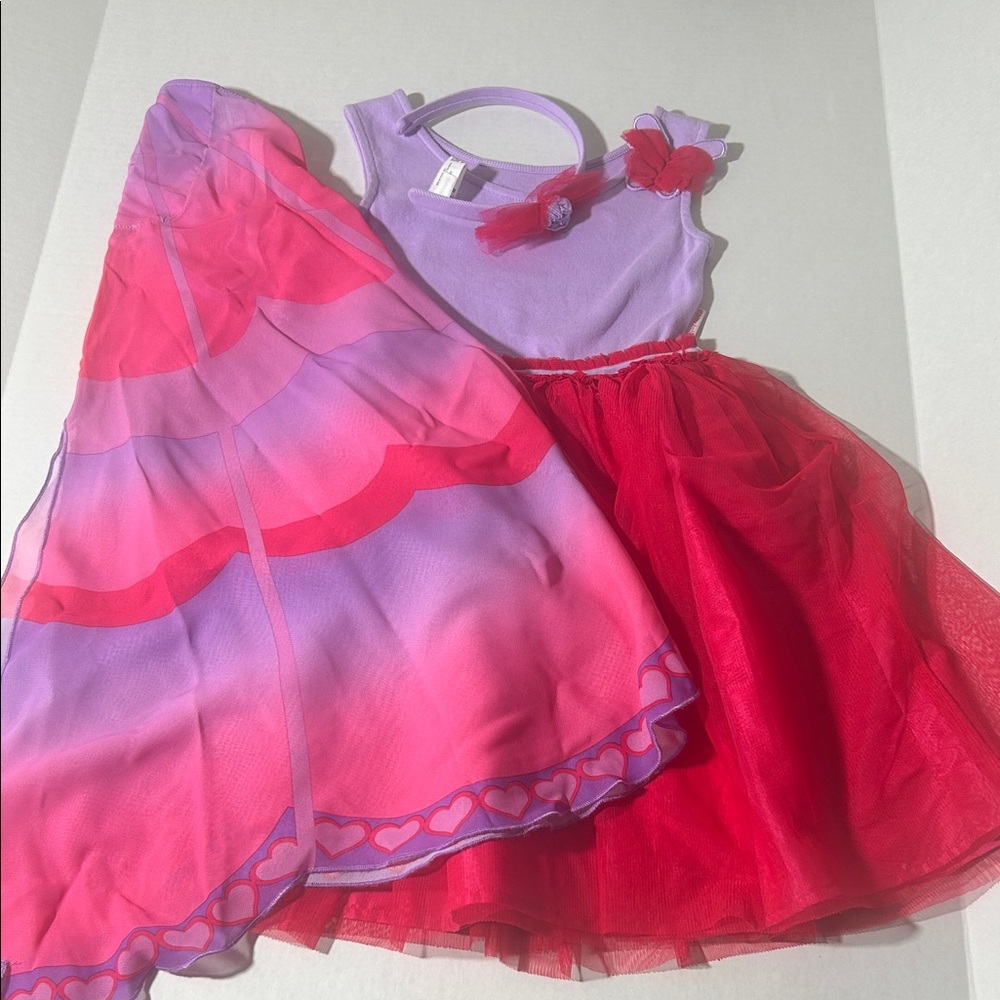 American Girl Bitty Baby Pink, Purple and Red Dance Set